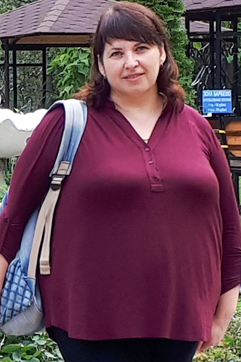 Мелихова Татьяна до диеты
