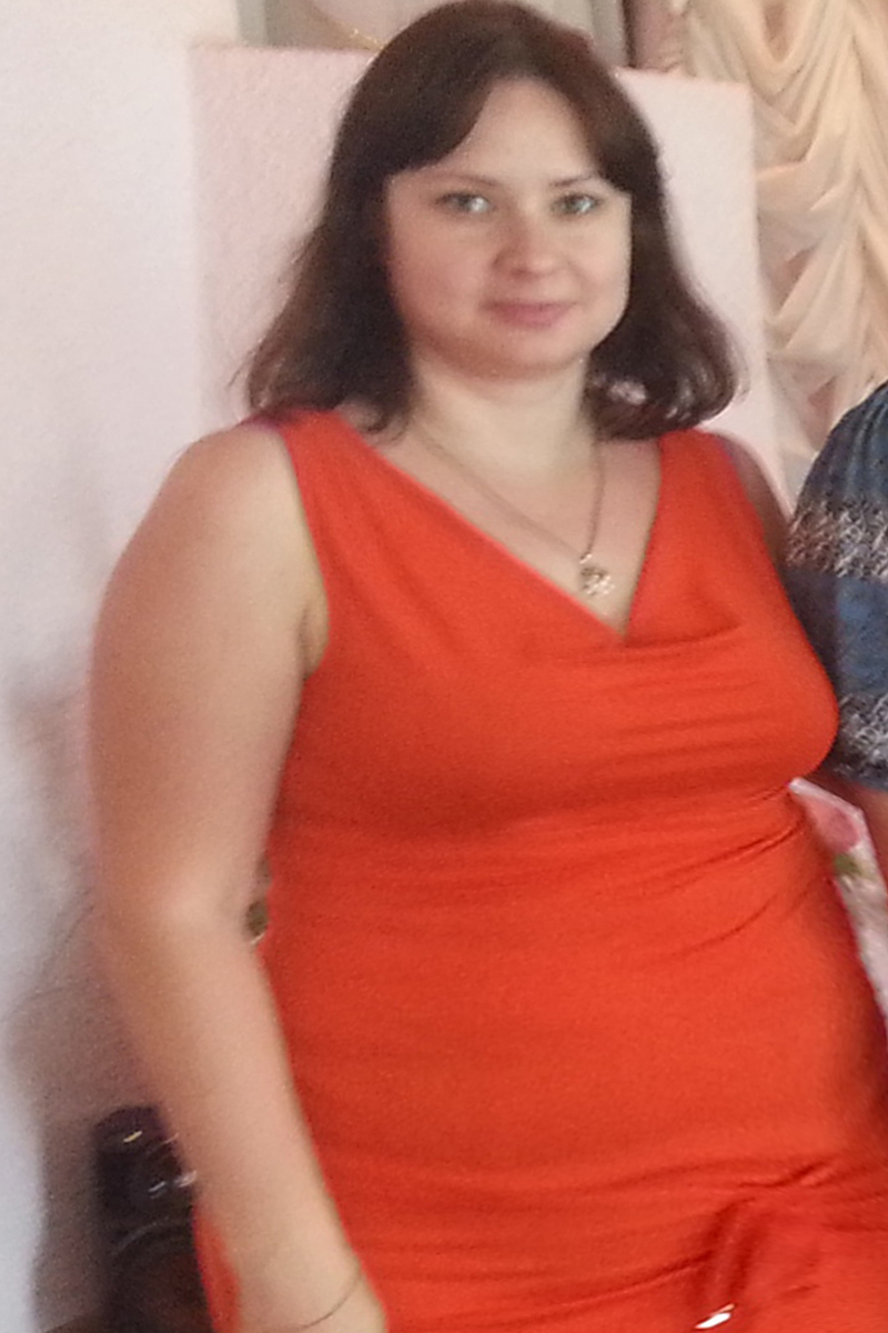 Олеся Самчук до диеты