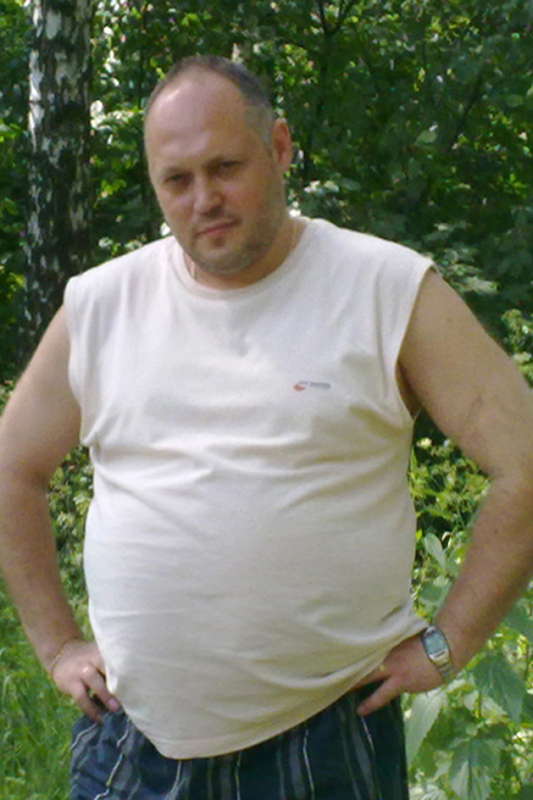 Владимир Зиновьев до диеты